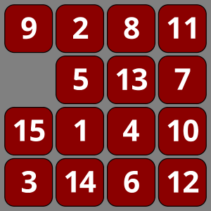 45 move puzzle